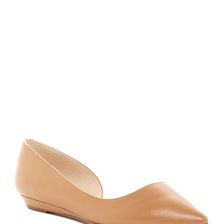 Incaltaminte Femei Nine West Saige dOrsay Flat - Wide Width Available NATURAL