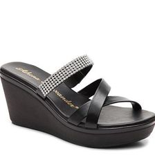 Incaltaminte Femei Athena Alexander Mistye Wedge Sandal Black
