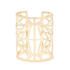 Bijuterii Femei Forever21 Geo Cutout Cuff Gold