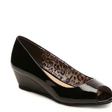 Incaltaminte Femei CL By Laundry Hartley Patent Wedge Pump Black