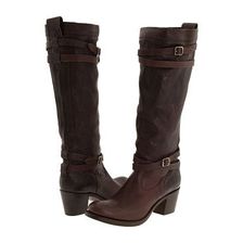 Incaltaminte Femei Frye Jane Strappy Dark Brown Tumbled Full Grain