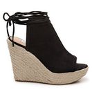 Incaltaminte Femei Steve Madden Chya Wedge Sandal Black