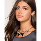 Bijuterii Femei CheapChic Evelyn Rhinestone Accent Necklace Black