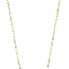 Cole Haan Double Circle Pendant Necklace Gold/Amazonite/Green