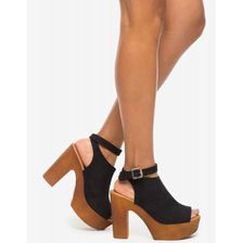 Incaltaminte Femei CheapChic Boho Riot Platform Black