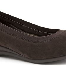 Trotters Lansing Dark Brown Kid Suede Leather