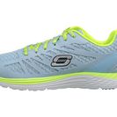 Incaltaminte Femei SKECHERS Valeris - Flying High Blue Yellow