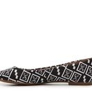 Incaltaminte Femei Mix No 6 Danzey Printed Ballet Flat BlackWhite