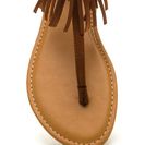 Incaltaminte Femei CheapChic Southwest Explorer Fringed Sandals Chestnut