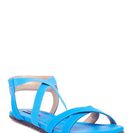 Incaltaminte Femei Michael Antonio Devil Crisscross Sandal Blue