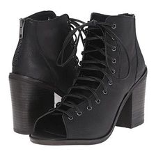 Incaltaminte Femei Steve Madden Temptng Black Leather