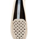 Incaltaminte Femei Matt Bernson Perforated Driving Moccasin Light Grey