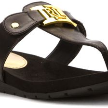 Ralph Lauren Lakin Black Kidskin