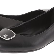 Ralph Lauren Camern Black Soft Burnished Calf