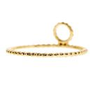 Bijuterii Femei Bony Levy 14K Yellow Gold Beaded Circle Ring - Size 65 14K YELLOW GOLD