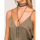 Bijuterii Femei CheapChic Mesh Choker And Circle Wrap 2pc Set Black