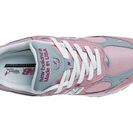 Incaltaminte Femei New Balance Womens Lace Up for the Cure 993 Stability Running Pink with Grey White