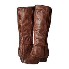 Incaltaminte Femei Fergie Lundry Wide Calf Cognac Wide Calf