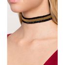 Bijuterii Femei CheapChic Studded Rows Metalic Choker Met Gold