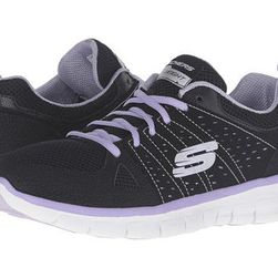 Incaltaminte Femei SKECHERS Look Book Black Lavender