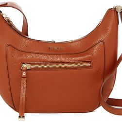 Furla Ginerva Small Leather Crossbody CUOIO A