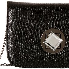 Jessica McClintock Anna Turnlock Shoulder Bag Black