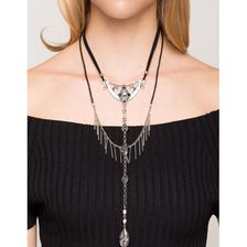 Bijuterii Femei CheapChic Moon Lover Layer Boho Necklace Black