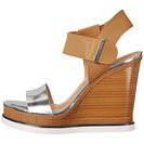 Incaltaminte Femei Calvin Klein Padrina SilverAlmond Tan Leather