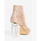 Incaltaminte Femei CheapChic Janet-32 No Disclosure Bootie TaupeKhaki