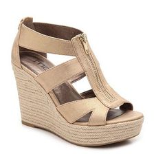 Incaltaminte Femei Moda Spana Kinsy Wedge Sandal Gold