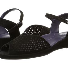 Vaneli Darlene Black Suede