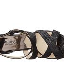 Incaltaminte Femei Michael Kors Evie Platform Black Sparkle Metallic