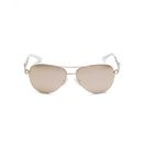 Accesorii Femei GUESS Chain Aviator Sunglasses gold