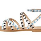 Incaltaminte Femei See by Chloe SB24050 Nappa Stripes Lamb