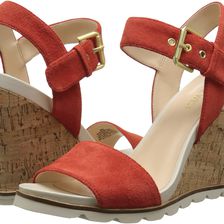 Nine West Gronigen Red Orange Suede