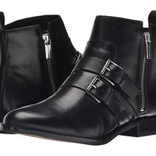 Incaltaminte Femei Michael Kors Finley Ankle Boot Black Distressed Vachetta