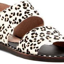 Jeffrey Campbell Cumbria Genuine Calf Hair Sandal WHIT CHET