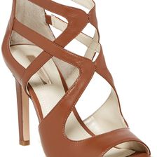 BCBGeneration Carlena Cutout Heel Sandal TOFFEE 01