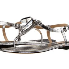 Michael Kors Hanne Silver Palladium Metallic Genuine Snake