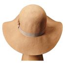 Accesorii Femei Steve Madden Felt Floppy Hat w Feathers Camel