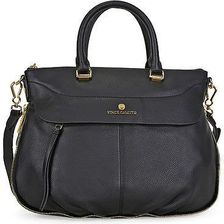 Vince Camuto Dean Leather Satchel - Black N/A