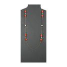 Bijuterii Femei Kate Spade New York Crystal Cluster Scatter Necklace Coral