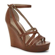 Incaltaminte Femei Seychelles Planetary Wedge Sandal Cognac