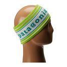 Accesorii Femei Patagonia Lined Knit Headband Park StripePeppergrass Green