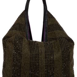 Deux Lux Raindrop Fortune Cookie Shoulder Bag OLIVE