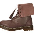 Incaltaminte Femei Dr Martens Hazil Tall Slouch Boot Dark Brown VirginiaDarkend Suede