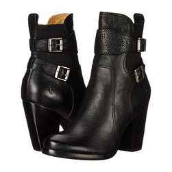 Incaltaminte Femei Frye Patty Gore Bootie Black Buffalo Leather