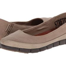 Incaltaminte Femei Crocs Stretch Sole Flat TumbleweedEspresso