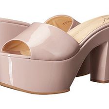 Incaltaminte Femei Giuseppe Zanotti Patent Open Toe Clog Ver Rosa