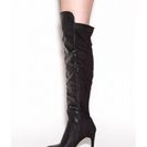 Incaltaminte Femei CheapChic Mix Master Over-the-knee Boots Black